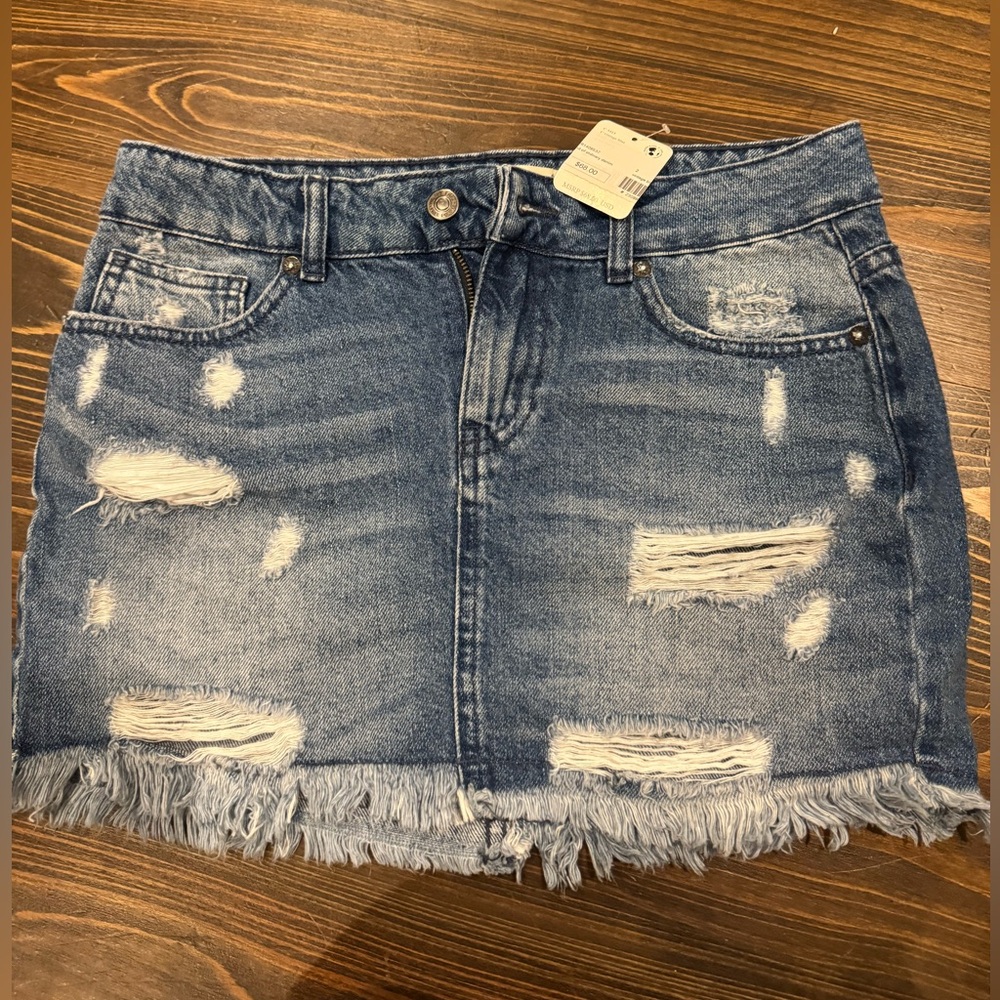 NWTS Free People Denim Skirt
